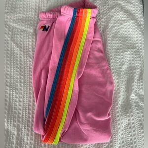 Aviator Nation Pink Sweatpants